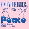 Junior's Sesame Street Cookie Monster Find Your Inner Peace T-Shirt - image 2 of 4