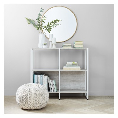 2 shelf best sale bookcase target