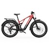 Vanpowers Adult GrandTeton Pro 2.29' Step-Over 750W Hub Motor Electric Bike - Red/Black - 2 of 4