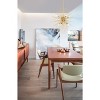 Elegant Lighting Timber 8 light Brass pendant - 2 of 4