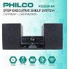 PHILCO Stereo Shelf System CD Player with Bluetooth, Digital FM Radio,  LCD Display, MP3/USB/AUX Input, 3.5mm Jack – Black - 2 of 4