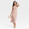 Women's Rib Knit Midi Bodycon Dress - A New Day™ - 3 of 3