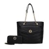 MKF Collection Chiari Vegan Leather Women's Tote Bag with Wallet by Mia K - 2 of 4