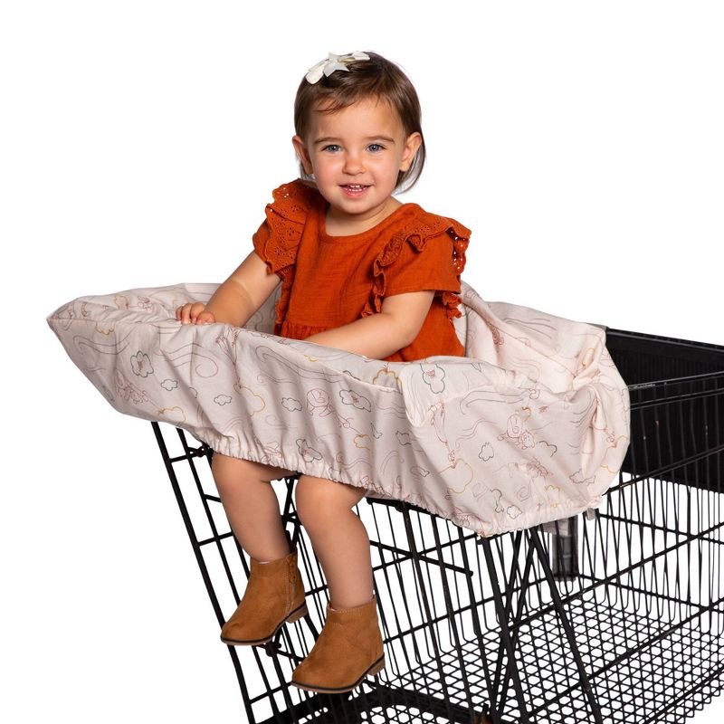 J.L. Childress Disney Baby Shopping Cart and High Chair Cover - Winnie the Pooh, 4 of 9