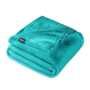 Microplush Fleece Bed Blanket by Bare Home - 1 of 4