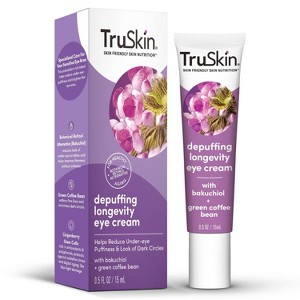 TruSkin Depuffing Longevity Eye Cream - 0.5 fl oz - 1 of 4