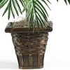 Nearly Natural 3.1' Artificial Areca Palm with Wicker Basket: Indoor Faux Floor Plant, Polyester & Plastic - 3 of 3