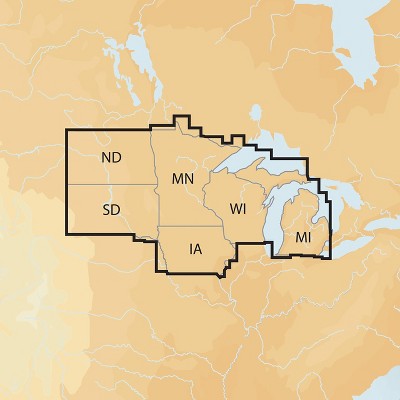 Navionics MSD/NAV+NO North - Marine and Lake Charts - Teaching Charts