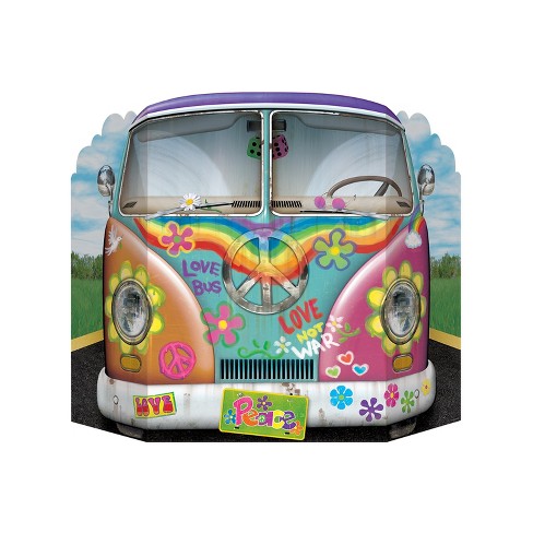 Beistle Hippie Bus Photo Prop, 3' 1" x 25", (1/Pkg) Multicolored - image 1 of 4