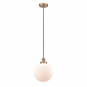 Beacon - 1 Light Mini Pendant In Industrial Style-13.5 Inches Tall and 10 Inches Wide - 1 of 1