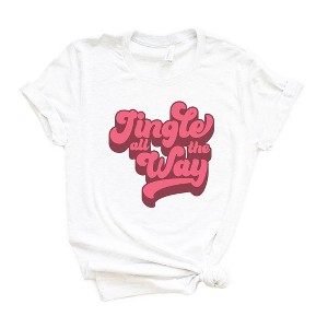 Simply Sage Market Women's Retro Jingle All The Way Short Sleeve Graphic Tee - 1 of 2