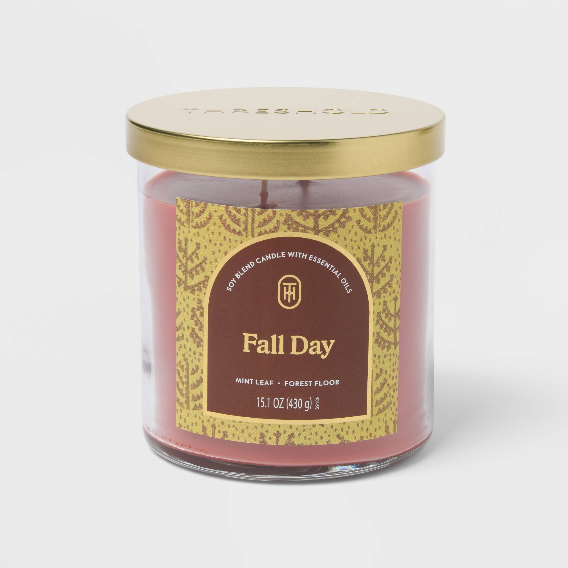 2 Wick 15.1oz Lidded Jar Candle Fall Day - Threshold™