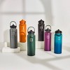 IRON FLASK 40oz Wide Mouth Sports Water Bottle - 3 Lids, Leak Proof, Double Walled Vacuum Insulated - 3 of 4