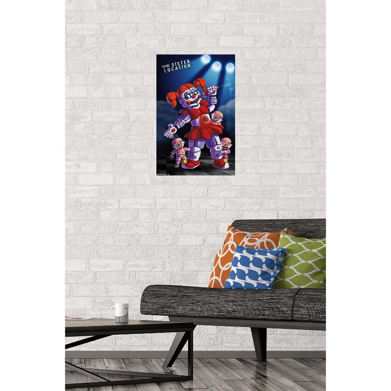 Trends International Five Nights at Freddy's: Sister Location - Baby Unframed Wall Poster Prints, 2 of 7