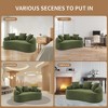 Whisen Chenille Loveseat with High-Density Sponge - 3 of 4