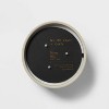 15oz Ceramic Jar 3-Wick Black Label Olive Leaf and Oud Candle - Threshold™ - image 4 of 4