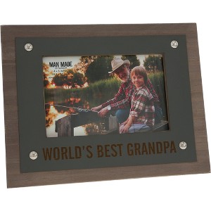 Pavilion Gift Company - Grandpa - 9" x 7" Frame (Holds 6" x 4" Photo) - Single Image Frames - 1 of 4
