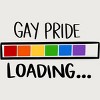 Design By Belugastore Humans Pride Loading Funny By Belugastore T-Shirt - 2 of 2