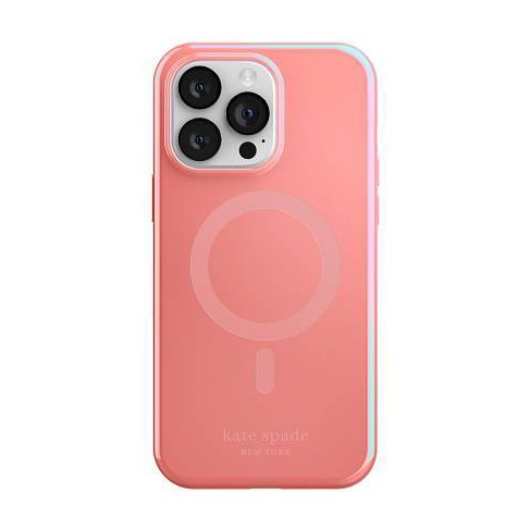 Kate Spade New York Apple Iphone 14 Pro Max Protective Hardshell Case With  Magsafe - Grapefruit Soda : Target