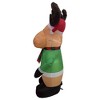 Northlight Lighted Inflatable Moose Outdoor Christmas Decoration - 4.25' - 4 of 4