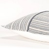 20"x20" Oversize Striped Poly Filled Square Throw Pillow - Rizzy Home - 4 of 4