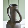 Signature Design by Ashley Aadeen 16" Terra Cotta Vase, Distressed Brown Rustic Decor - 4 of 4