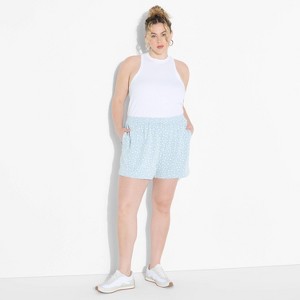 Women's Mid-Rise Dorm Shorts - Wild Fable™ - 1 of 3