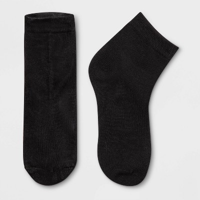 black ankle socks womens
