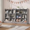 Three-Tier Kids Bookshelf and Bookcase, Toy Storage Cabinet for Storage Books and Toys - 4 of 4