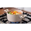 Lorren Home Trends Cookware Set, Beige Granite, Non-Stick Coating, 10-Inch Fry Pan, 5-Quart and 1.6-Quart Pot with Glass Lid, 5-Piece - 4 of 4