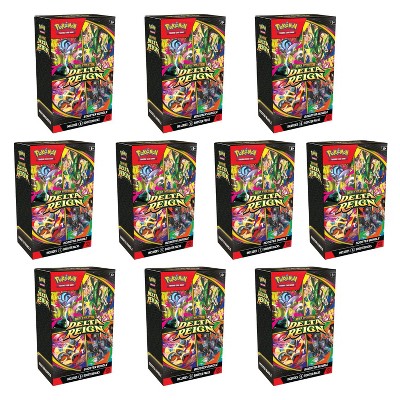 Pokemon ME6 Mega Evolution Delta Reign Booster Bundle (10-Pack) : Target
