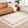 Hauteloom Beynon Gray Washable Area Rug - 3 of 4
