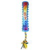 NERF 2.7 inch TPR Color Blast Squeak Stick with T-Shirt Rope Dog Toys - 4 of 4