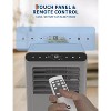 Garvee 8000 BTU Portable Air Conditioner 3-in-1 AC with Dehumidifier and Fan for Rooms up to 350 Sq Ft Gray - 3 of 4