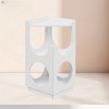 Modern Indoor Cat House Tower with Climbing Platform,Space Saving Double Layer Cat Furniture for Small and Medium Cats-LAOTIES - 3 of 4