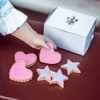 The Queen's Treasures 18 Inch Doll  6pc Hearts and Stars Frosted Cookies - 3 of 4