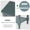 CENGHU Narrow Console Table, Slim Sofa Table with Three Storage Drawers and Bottom Shelf, Ideal for Entryway and Living Room, Navy - 4 of 4