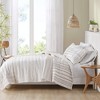 Ink+Ivy 3pc Salar Printed Coverlet Set with Trims Brown/Off White/Gray - 3 of 4