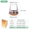 Unique Bargains Silicone Cups Chair Leg Floor Protectors Hardwood Floors 16 Pcs - 3 of 4