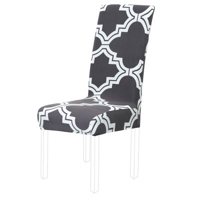 PiccoCasa Stool Stretch Spandex Short Dining Chair Slipcovers