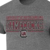 NCAA South Carolina Gamecocks Men's Gray Tri-Blend T-Shirt - 3 of 3