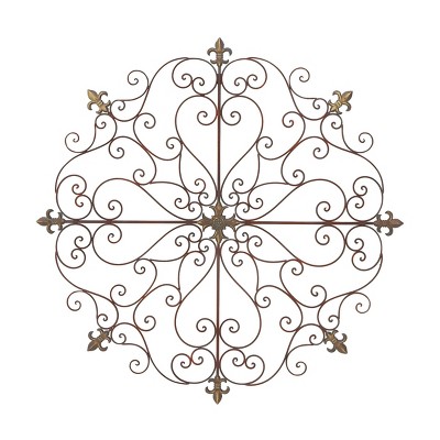 Photo 1 of 42 Rustic Fleur De Lis Metal Wall Decor - Olivia  May