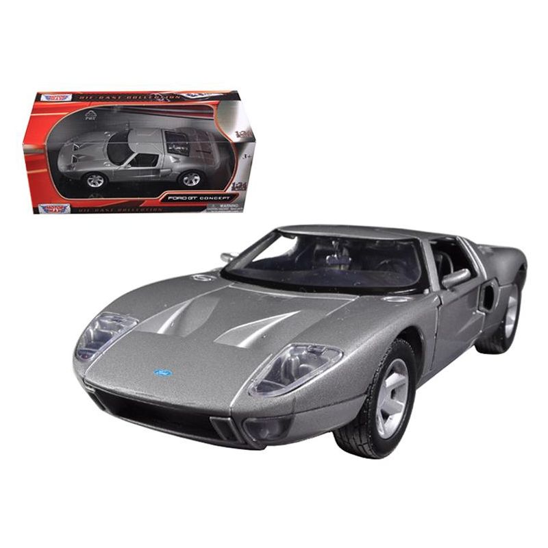 Ford GT Silver 1/24 Diecast Car Model by Motormax, 1 of 4