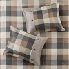 Racxily 7-Piece Herringbone Comforter Set, Buffalo Plaid Cabin Style - 4 of 4