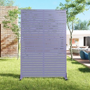 72" H Dovelina Outdoor Privacy Screen Decorative Garden Fence - 1 of 4