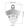 Unique Bargains Iron Wall Mounted Portable Beer Soda Bottle Opener for Home Bar Party - 2 of 4