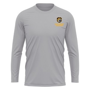 Colorado College Adult Sport Long Sleeve Left Chest Logo, Athletic Heather - 1 of 4