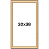 PosterPalooza | Traditional Gold Picture Frame - UV Acrylic, Foam Board Backing, Hanging Hardware - 2 of 4