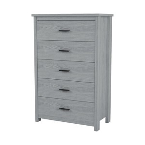 NicBex 47.80" H Metal Handles Dresser Contemporary Storage Dresser for Bedroom with 5 Drawers - 1 of 4
