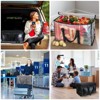 6-Pack Oversized Heavy Duty Moving Bags Clothes Storage Tote,Clear/Gray/Black-HOMLUX - 3 of 4